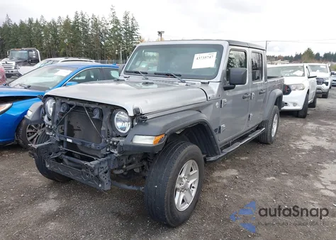 2020 Jeep Gladiator Sport S 4X4 from USA, damaged, VIN 1C6HJTAG5LL159720